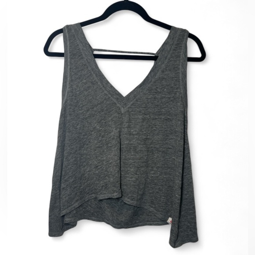 Vimmia Women‎ S Gray Breathable Relaxed Fit Athletic Tank Top